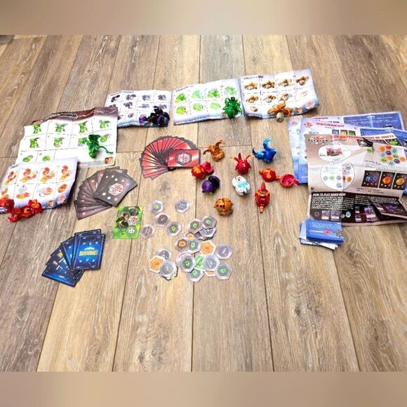 Huge Bakugan huge lot figures cards game pieces - Picture 1 of 10